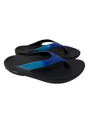 OOFOS OOlala Luxe Flip Flop Thong Sandals 10